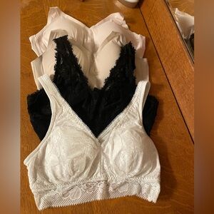 4 Bralettes -XL Aerie